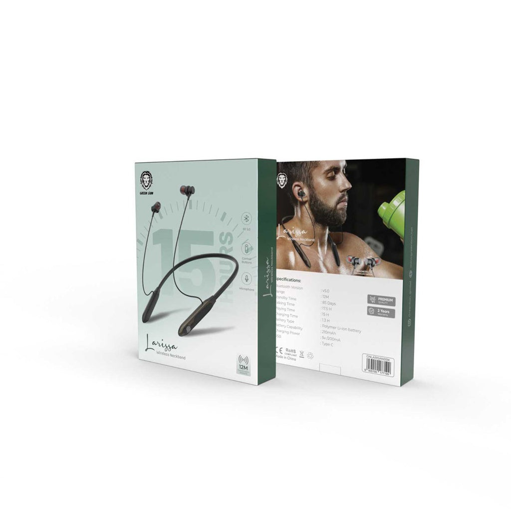 Green Lion Larissa Wireless Neckband Headphones Green Lion Larissa Wireless Neckband Headphones